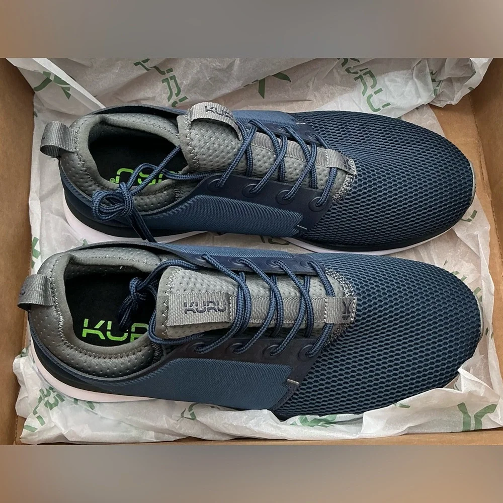 KURU ATOM Men’s Indigo-White-Basalt size‎ 10 M